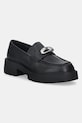 Calvin Klein bőr mokaszin CHUNKY LOAFER LTH HW nappa bőr fekete YW0YW01912
