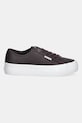 Кросівки Calvin Klein VULC FLATF LACE UP LTH CK YW0YW01932 коричневий AW25
