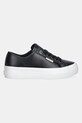 Αθλητικά Calvin Klein VULC FLATF LACE UP LTH CK YW0YW01932 μαύρο NC25