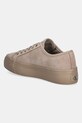 Взуття Замшеві кеди Calvin Klein VULC FLATF LACE UP SUE/WL CK YW0YW02000 бежевий