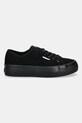 Calvin Klein tenisówki zamszowe VULC FLATF LACE UP SUE/WL CK YW0YW02000 czarny AW25