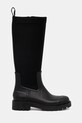Calvin Klein kalosze HIGH RAINBOOT NEOPRENE YW0YW02002 czarny AW25