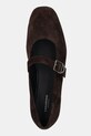 Balerinke od brušene kože Vagabond Shoemakers JOLIN smeđa 5608.040.32