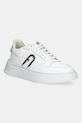 Кожаные кроссовки Furla Lace-Up Sneaker платформа белый YJ92SPT.A.0203.Q1700