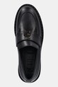 Furla mokasyny skórzane New Legacy Loafer czarny YJ81FNL.WU0000.O6000