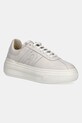 Furla sneakersy skórzane Nuage Lace-Up Sneaker platforma beżowy YJ88NUA.BX4071.1704S