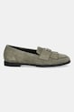 Furla velúr mokaszin Chic Loafer YJ74HIC.Y61000.2810S zöld AW25