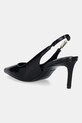 Обувки Кожени обувки с тънък ток BOSS Gracey 50548596.001 черен