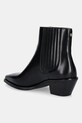Încălțăminte BOSS ghete chelsea de piele Niara 50548766.001 negru