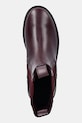 Tommy Hilfiger sztyblety skórzane TH LTHR MID CHELSEA bordowy FW0FW08770