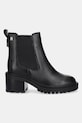 Кожаные полусапоги Tommy Hilfiger TH LEATHER CHELSEA CLEATED HEEL FW0FW08774 чёрный AW25
