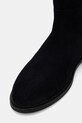 Tommy Hilfiger kozaki zamszowe FLAG SUEDE LONG BOOT granatowy FW0FW08779