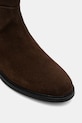 Замшеві чоботи Tommy Hilfiger FLAG SUEDE LONG BOOT коричневий FW0FW08779