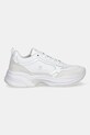 Tommy Hilfiger sneakersy skórzane TH CHUNKY RUNNER PATENT FW0FW08840 biały AW25