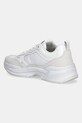 Obuwie Tommy Hilfiger sneakersy skórzane TH CHUNKY RUNNER PATENT FW0FW08840 biały