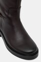 Tommy Hilfiger kozaki skórzane TH HORSEBIT RIDING LONG BOOT brązowy FW0FW08863