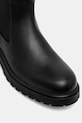 Tommy Hilfiger ghete de piele TH LTHR CLEATED LONG BOOT negru FW0FW08985