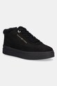 Tommy Hilfiger sneakersy nubukowe MODERN COURT SNEAKER MC WL płaska czarny FW0FW09000