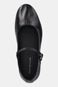 Tommy Hilfiger baleriny skórzane SMOOTH LEATHER MARYJANE czarny FW0FW09152