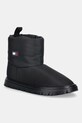 Sněhule Tommy Jeans TJW SNOW BOOT zateplené černá EN0EN02823
