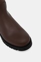 Tommy Jeans kozaki TJW STRETCHY LONG SHAFT brązowy EN0EN02828