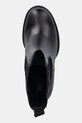 Tommy Jeans botki skórzane TJW LEATHER HEEL BOOT czarny EN0EN02831