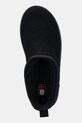Замшевые сапоги Tommy Jeans TJW FLATFORM SNOW BOOT SUEDE чёрный EN0EN02841