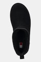 Tommy Jeans cizme de zăpadă din piele întoarsă TJW FLATFORM SNOW BOOT SUEDE negru EN0EN02841