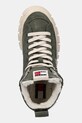 Замшевые кроссовки Tommy Jeans TJW VULC FLATFORM SUEDE WL зелёный EN0EN02894