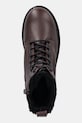 Tommy Jeans botki skórzane TJW URBAN LACEUP BOOT WL brązowy EN0EN02906