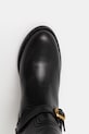 Polo Ralph Lauren kozaki skórzane Riding Boot czarny 818963422002.001