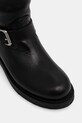 Polo Ralph Lauren kozaki skórzane Biker Boot czarny 818973063001.001