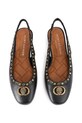 Kurt Geiger London ballerine in pelle Chelsea Ballet Sling 4735100109.BLACK nero AW25