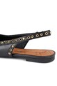 Kurt Geiger London ballerine in pelle Chelsea Ballet Sling 4735100109.BLACK nero