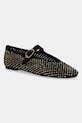 Kurt Geiger London baleriny zamszowe Mayfair Ballet Flat czarny 2656309209.BLKOTHER