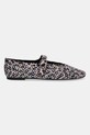 Kurt Geiger London balerini din piele întoarsă Mayfair Ballet Flat 2656357289.PINKCOMB roz AW25