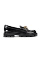 Kurt Geiger London mokasyny skórzane Mansion Loafer platforma czarny 4728300309.BLACK