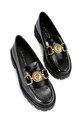 Kurt Geiger London mokasyny skórzane Mansion Loafer 4728300309.BLACK czarny AW25