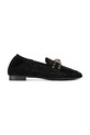 Kurt Geiger London mokasyny zamszowe Chelsea Crystal Loafer płaski czarny 4726709209.BLKOTHER