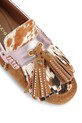 Obuwie Kurt Geiger London mokasyny zamszowe Tassel Fringe Moccasin 3494336219.TANCOMB brązowy