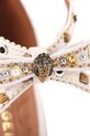 Kurt Geiger London szpilki Mini Bow Eyelet Sandal beżowy 4711944109.BONECOMB
