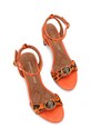 Usnjeni sandali Kurt Geiger London Chelsea Sandal 4711591189.ORANGE oranžna AW25