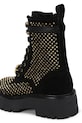 Kurt Geiger London bocanci din piele întoarsă Chelsea Perf Boot negru 4731409209.BLKOTHER
