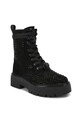 Nizki škornji iz semiša Kurt Geiger London Chelsea Perf Boot Drench 4747900209.BLACK črna AW25