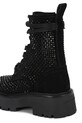Nizki škornji iz semiša Kurt Geiger London Chelsea Perf Boot Drench črna 4747900209.BLACK