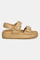 Tory Burch sandały Kira Sport Sandal 159919.250 beżowy AW25