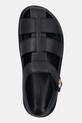 Tory Burch sandały skórzane Kira Fisherman Sport Sandal czarny 170584.006