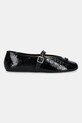 Coach balerini Sculpted C Mary Jane CBO90.BLK negru AW25