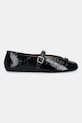 Μπαλαρίνες Coach Sculpted C Mary Jane CBO90.BLK μαύρο AW25