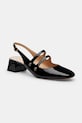 Coach czółenka skórzane Winley Slingback Mary Jane CAS42.BLK czarny AW25